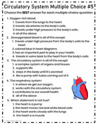 Circulatory Multiple Choice #05