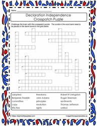 Declaration Crosspatch Puzzle #02