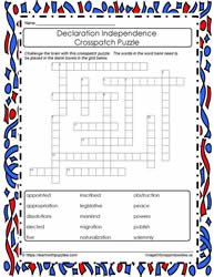 Declaration Crosspatch Puzzle #03