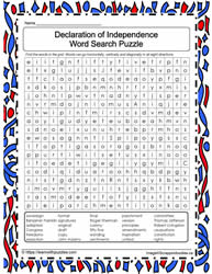 Declaration Word Search Puzzle #01