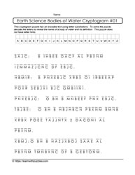 Earth Science Cryptogram-01