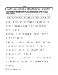 Earth Science Cryptogram-04