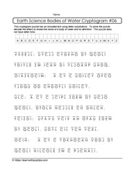 Earth Science Cryptogram-06