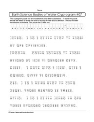 Earth Science Cryptogram-07