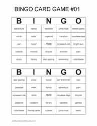 End of Year Bingo Cards 23-24
