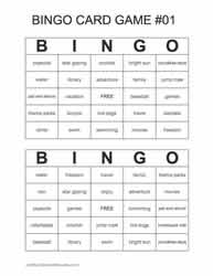 End of Year Bingo Cards 5-6