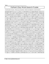 Hidden Words Puzzle