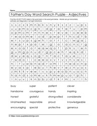 Find A Word for Father's Day