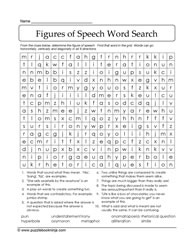 Word Search Speech Terms