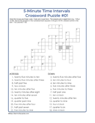 5-Minute Intervals Crossword-01
