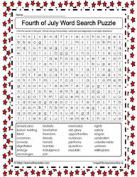 July 4th Word Search #08