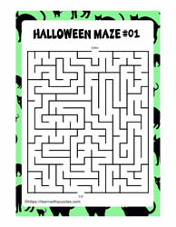 Halloween Mazes Set-02