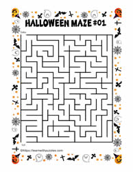 Halloween Mazes Set-05