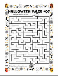 Halloween Mazes Set-06