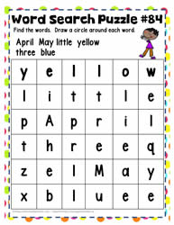 Find the Sight Words 22