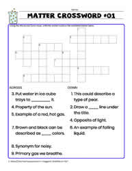 Matter Crossword 01