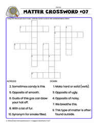 Matter Crossword #07
