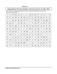 Find the Words Puzzle