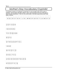 Mother's Day Cryptolist 16