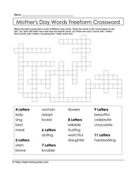 Mother's Day Freeform Puzzle 01