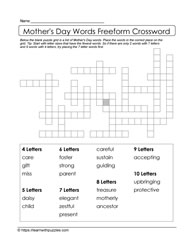 Mother's Day Freeform Puzzle 02