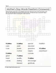 Mother's Day Freeform Puzzle 09