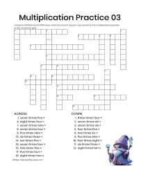 Multiplication Practice 3rd Grade 03