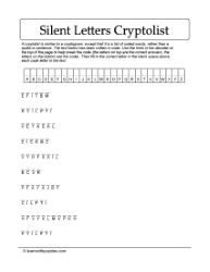 Silent Letters Cryptolist