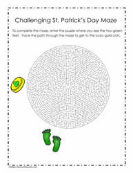 St. Patrick's Day Maze #02