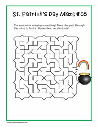 St. Patrick's Day Maze New #05