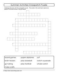 Summer Crosspatch Puzzle #07