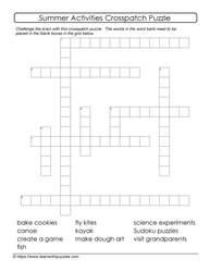Summer Crosspatch Puzzle #08