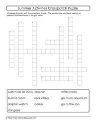 Summer Crosspatch Puzzle #09