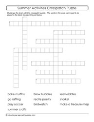 Summer Crosspatch Puzzle #10