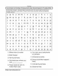 Word Search Crossword Clues #04