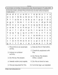 Word Search Crossword Clues #07