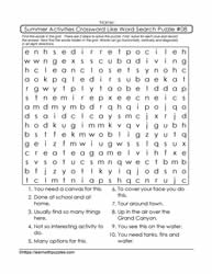 Word Search Crossword Clues #08