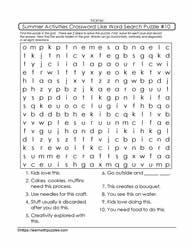 Word Search Crossword Clues #10