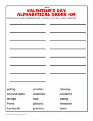 Alphabetical Order #09