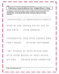 Valentine's Cryptogram #06
