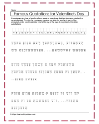 Valentine's Cryptogram #09