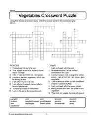 Vegetables Learn With Puzzles