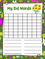 Word Search Activity Letter D