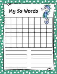 Word Search Activity Letter S