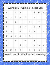 Wordoku Puzzles #02